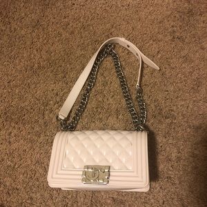 PVC crossbody bag